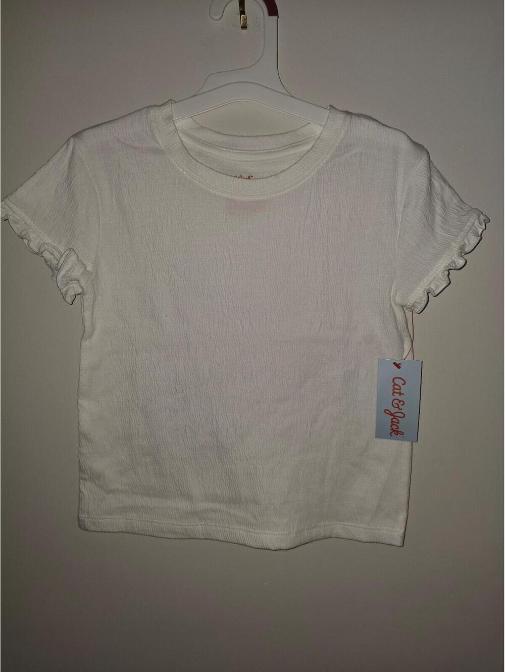Cat & Jack Girls short sleeve shirts - XS - BNWT